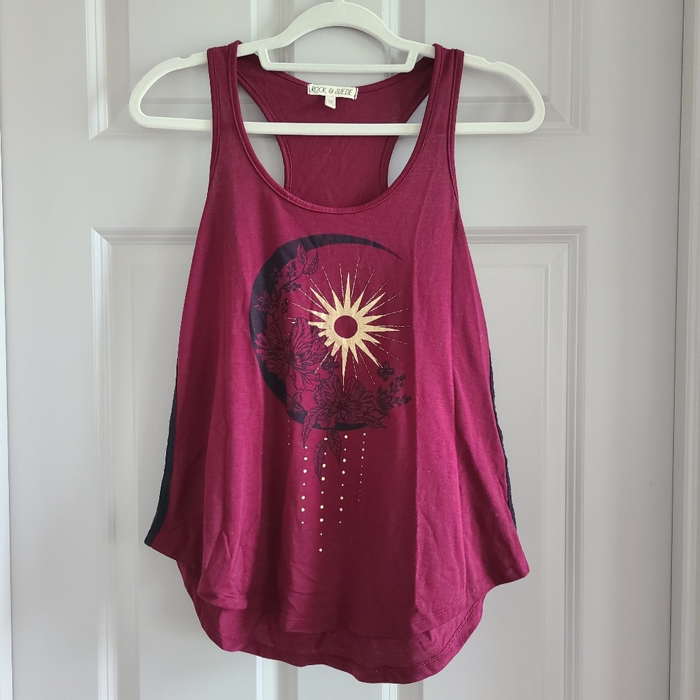 Rock & Suede Tank Top
